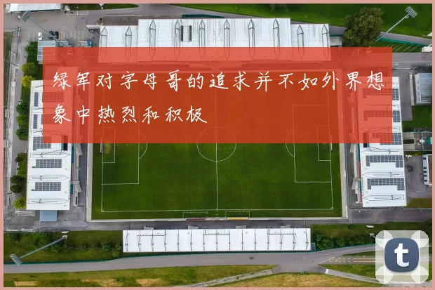 绿军对字母哥的追求并不如外界想象中热烈和积极