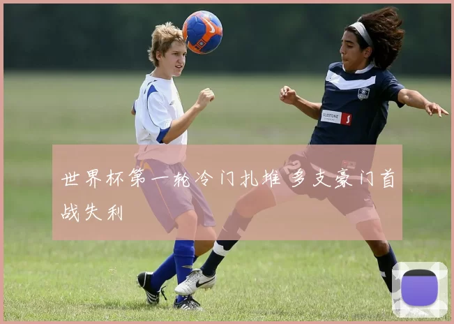 世界杯第一轮冷门扎堆 多支豪门首战失利