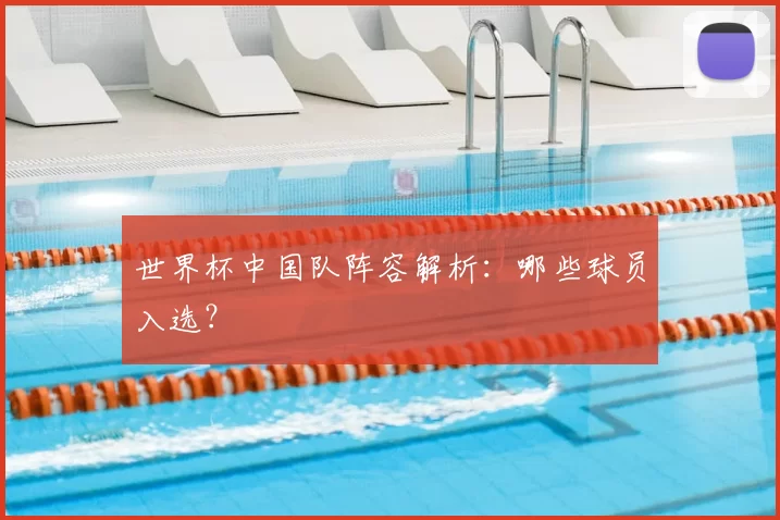 世界杯中国队阵容解析：哪些球员入选？